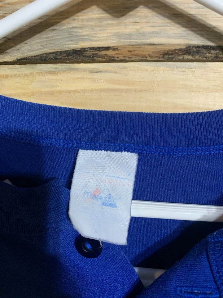 Camiseta de béisbol vintage Majestic Los Angeles Dodgers MLB azul para hombre XL Foto 2 de 4