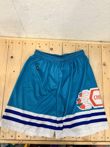 MSL Six Nations Chiefs Lacrosse Shorts Men's Large Blue
