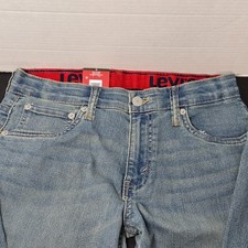 Levis 511 Youth Boys Slim Flex Stretch Denim Jeans Found Medium Wash Blue Sz 16
