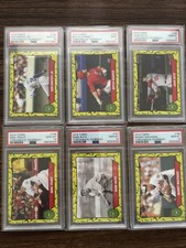 2019 Topps Baseball Throwback Thursday | TMNT | Complete Set of 6 PSA Graded