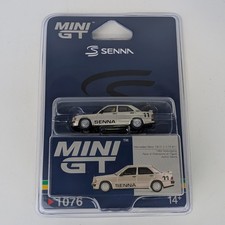 Mini GT #1076 - Mercedes-Benz 190E 2.3-16 #11 Race of Champions A. Senna - New