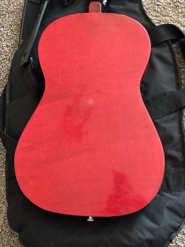 RARE MODEL Vintage 1967 Norma 3/4 Parlor Guitar FG3 Reinforced Steel Neck  - Picture 10 of 14