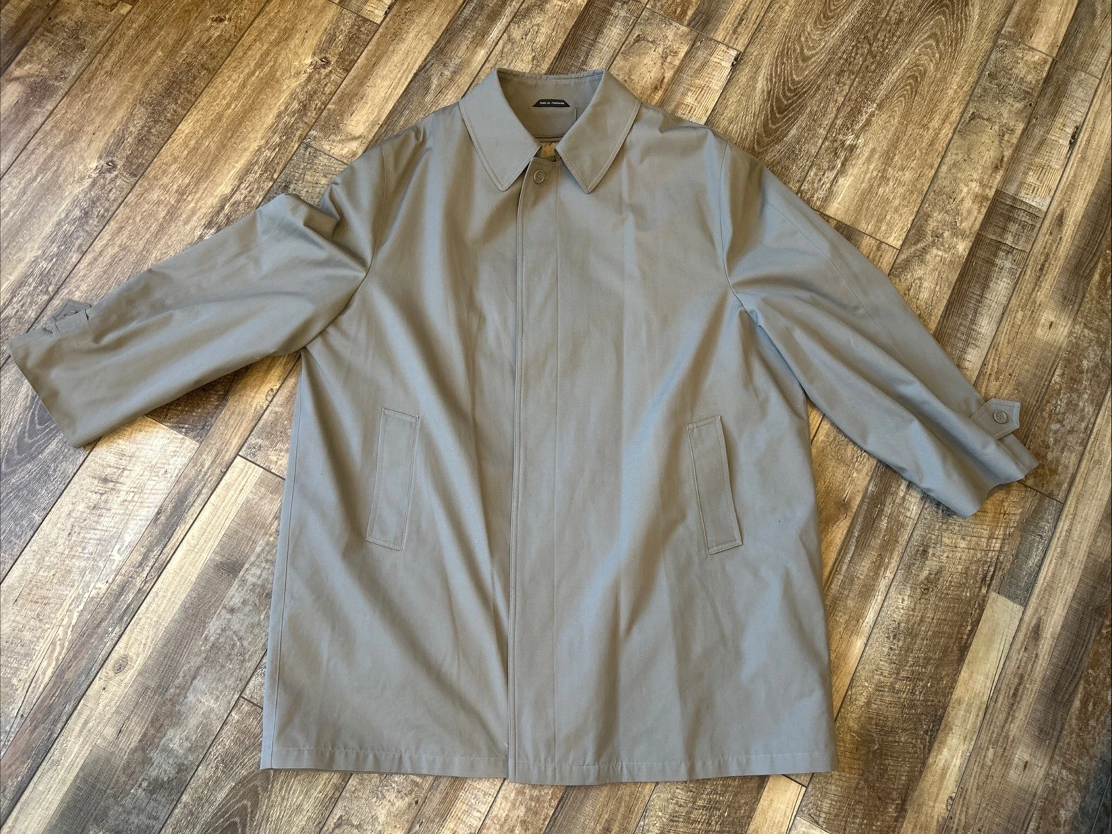 Millennium Jacket Removable Liner Overcoat Rain Coat Sz 52 Reg Gray WPL 6107