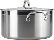 Hestan ProBond® Clad Stainless Steel 8 Qt covered stockpot