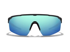   NIB Roka SR-1X Sunglasses Matte Black Frame - Teal Mirror Lens MSRP 210  