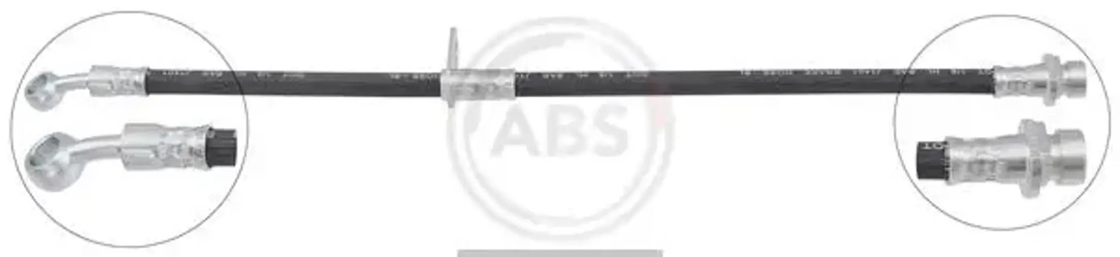 Flexible brake hose SL 5672 A.B.S. for HONDA ACCORD VI ACCORD Mk VII Hatchback