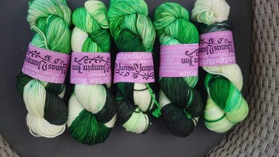 Handgefärbte Wolle Aus Italien High Quality Chunky Yarn Schurwolle 100% (Merino)