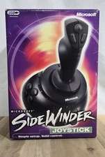 Microsoft USB SideWinder PC Joystick Controller Y2K Vintage CIB