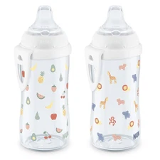 NUK Active Cup, Fun Fruits and Animals, Amazon Exclusive Collection, 10 Oz, Pack