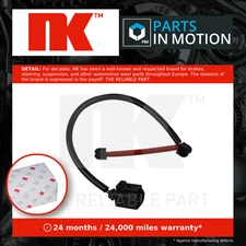 Brake Pad Wear Indicator Sensor fits VW TOUAREG 7L 4.2 Front 02 to 10 NK Quality