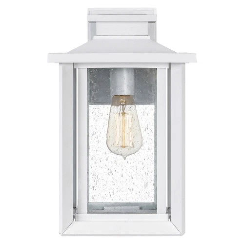 Wakefield 1-Light Outdoor Wall Mount in Matte White - Picture 3 of 7