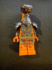 Minifigures - LEGO - njo0718 - Boa Destructor - Breastplate Torso, Pearl Dark Gr