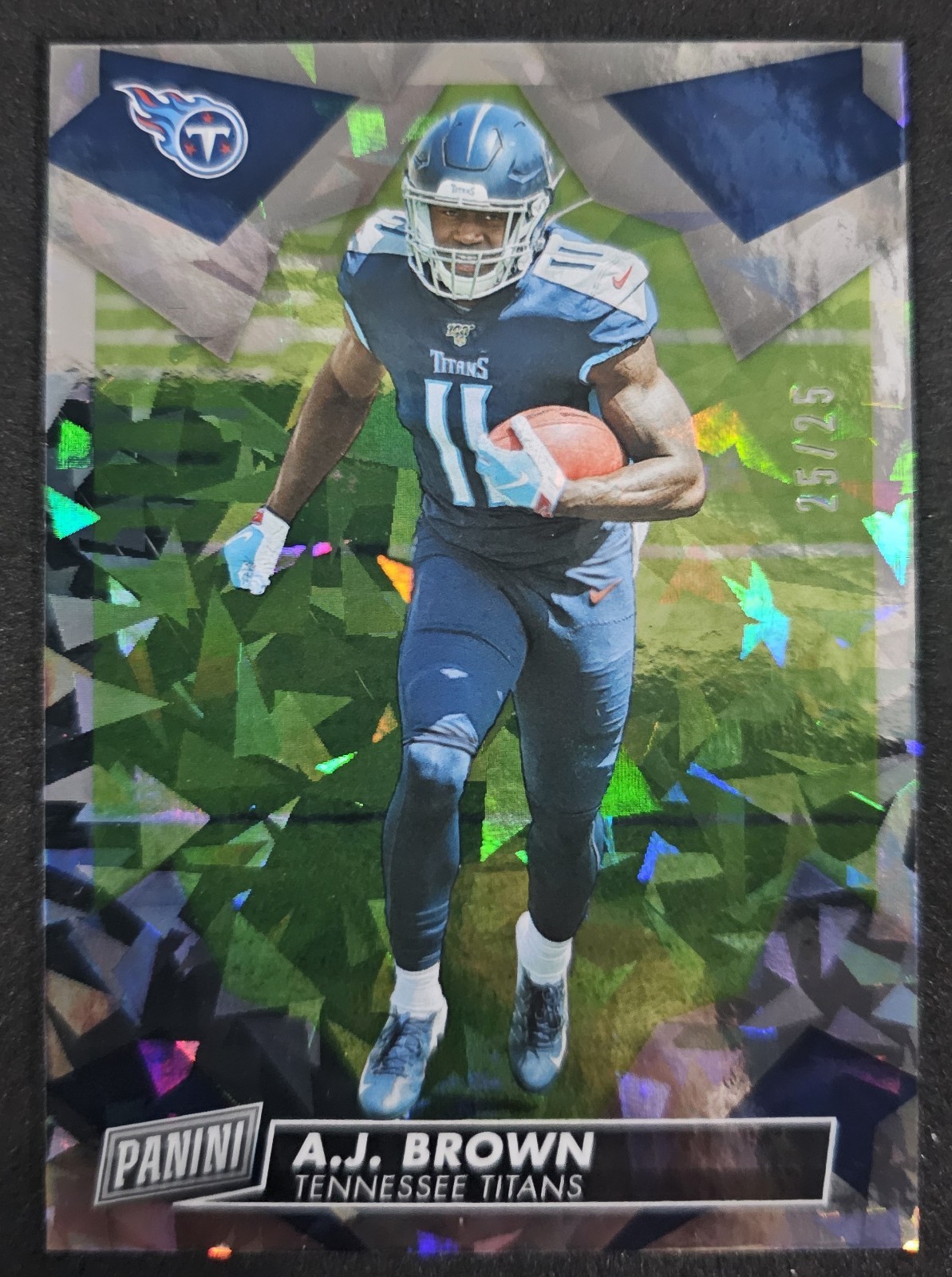 AJ Brown Panini Day #96 Cracked Ice