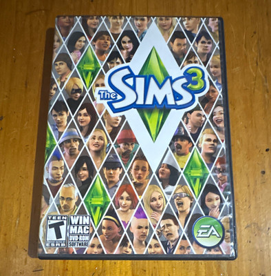 EA The Sims 3 PC/Mac DVD-ROM T NTSC-U/C (US/Canada) 2009 w/ Case