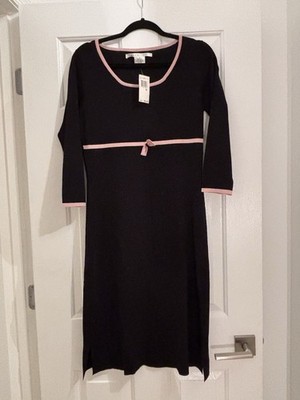 NWT Max Studio three quarter sleeve black dress - medium