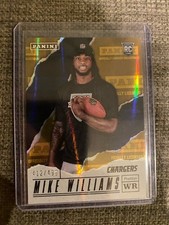 2017 Panini Father's Day MIKE WILLIAMS /499 Rc #41 Los Angeles Chargers Card B1