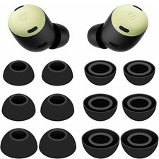 Silicone Earbuds Tips for Google Pixel Buds Pro, 6 Pairs