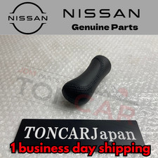 OEM Nissan 90-96 300ZX / Fairlady Z Z32 Schwarz Leder Schaltknauf Originalteil