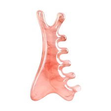 Resin 4-in-1 Massage Comb Facial Massager Effectively Stimulates Acupoints PIU