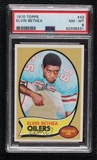 1970 Topps Elvin Bethea #43 PSA 8 HOF 02kp