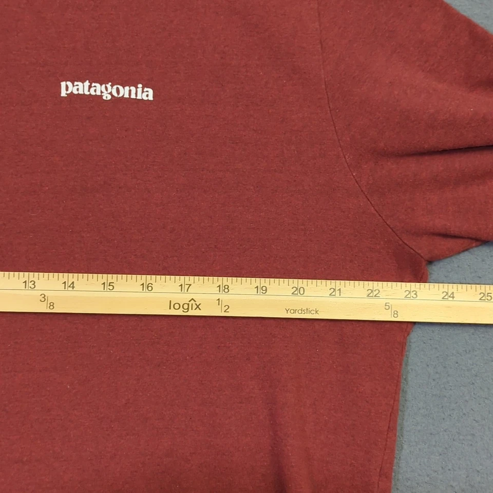 Camiseta Patagonia Para Hombre XL Roja Responsibili-tee Calce Regular Foto 4 de 4