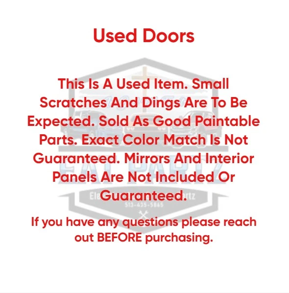 2018-2023 Dodge Ram 2500 Mega Cab Driver Rear Side Door PC-PPX Blue OEM Foto 3 de 4