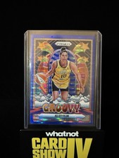 2025 Panini Prizm Kelsey Plum Groovy Blue Pulsar /199 WNBA Sparks