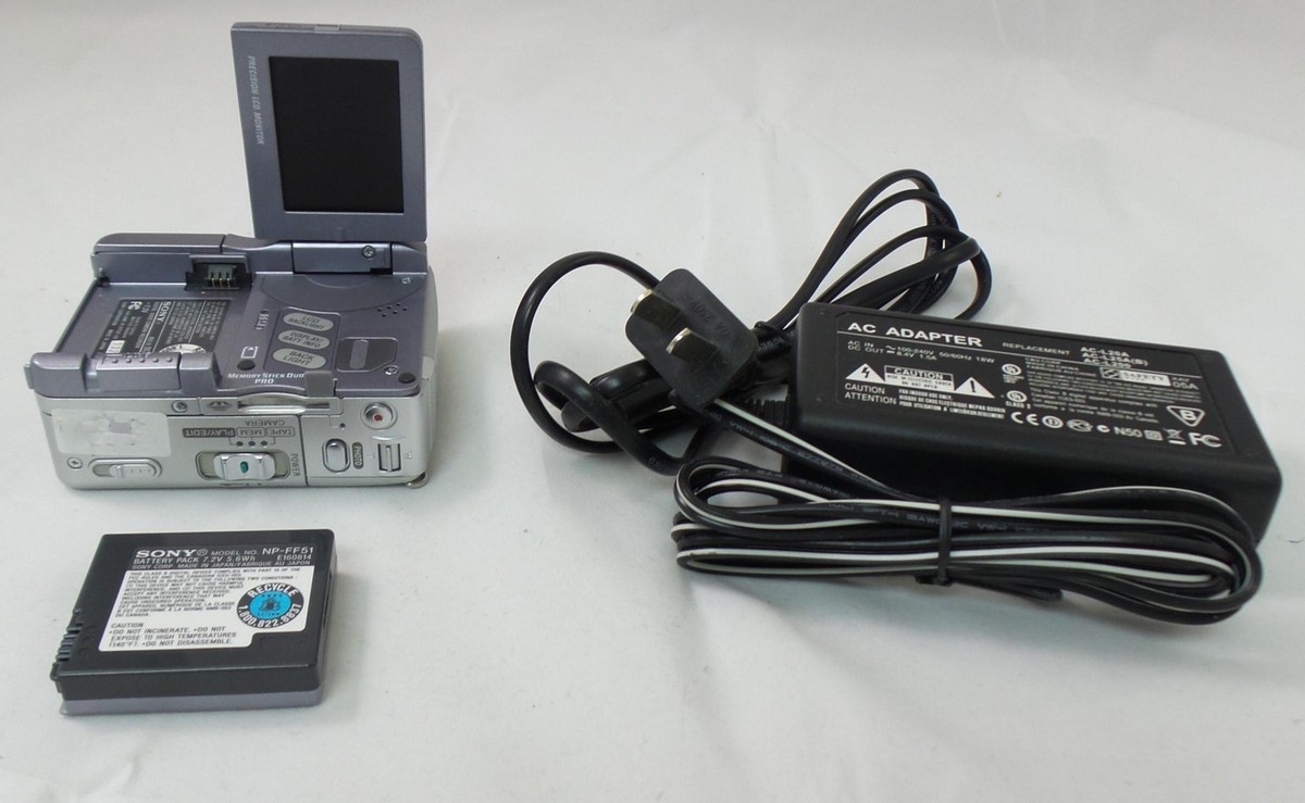 Sony NTSC MicroMV Handycam Camcorder - 10x Zoom - Video Transfer