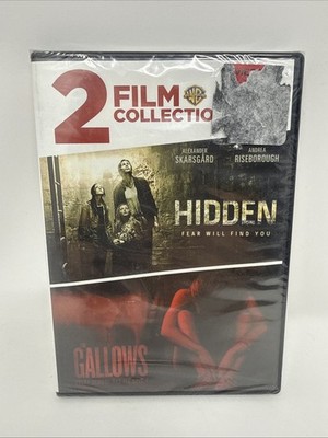 Hidden & Gallows (DVD) Horror Double Feature Brand New Sealed