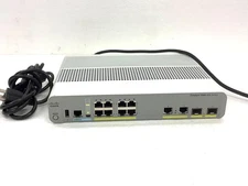 CISCO Catalyst 3560-CX Series 8 Ports Network Switch WS-C3560CX-8TC-S WORKING