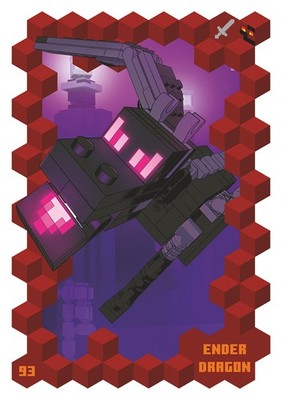 LEGO Minecraft Karten 93 - Ender Dragon - Charakterkarte Serie 3 (2026)