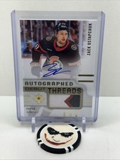 2024-25 UD Ultimate Collection Zack Ostapchuk Autographed Debut Threads #089/199