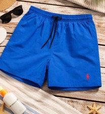 Classic Ralph Lauren Polyester Swim Shorts for Men