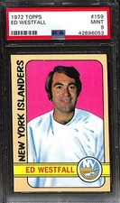 1972 TOPPS #159 ED WESTFALL PSA 9 Mint 42896053 