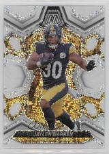 2024 Panini Mosaic White Sparkle Prizm Jaylen Warren #185 15bk