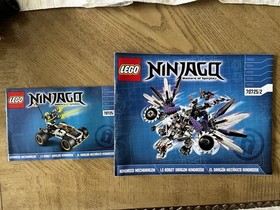 LEGO NINJAGO: Nindroid MechDragon (70725) And Hover Hunter (70720) 100% Complete