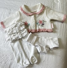 BITTY BABY/AMERICAN GIRL DELUXE LAYETTE STARTER SET PARTIAL OUTFIT