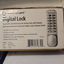 Home Secure™ Digital Push Button Door Key Pad Lock HS13187 
