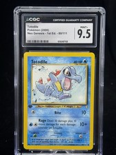 Totodile #80 1st Edition Neo Genesis 2000 Pokémon CGC 9.5 💦 on eBay