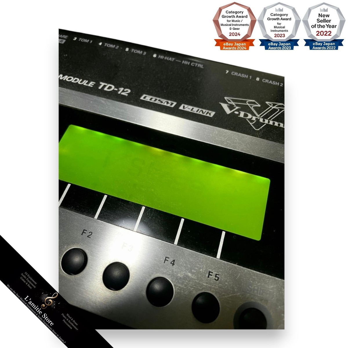 Roland TD-12 Percussion Sound Module Electronic Drum V-Drums TD12