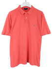 Gant Regular Fit T-Shirt Men XL Short Sleeve Half Button Polo Shirt Logo
