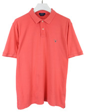 GANT Regular Fit T-shirt Men's XL Short Sleeve Half Button Polo Neck Logo