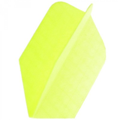 Nylon-Slimflight, neongelb, 3 Flights