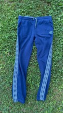 Vintage Umbro Youth Sweatpants XL 14/16 Blue Drawstring Logo Soccer Track
