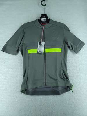 Rapha Women's Brevet Short Sleeve Jersey - Green Neon Nwt Size Medium