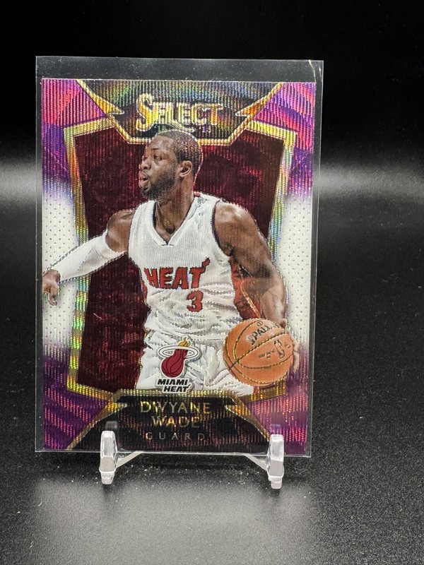 2014 Panini Select Purple/White Prizms #2 Dwyane Wade