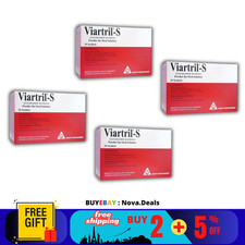 4 X Viartril-S Glucosamine 1500mg for Relieve Joint Pain Supplement