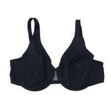 ThirdLove 24/7 Classic Uplift Plunge Bra Black Underwire Mesh Bridge 36E