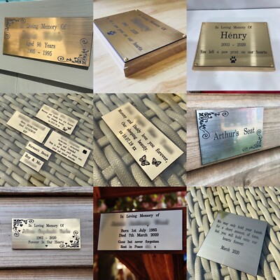 besonderer Freund in Erinnerung an gravierte Plakette Bankschild Messing Edelstahl eff