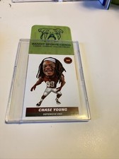 2021 Panini NFL Sticker & Card Collection Chase Young Big Head #345 Washington